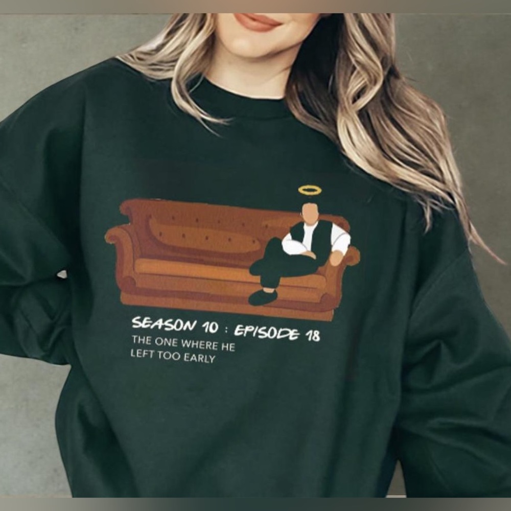 Never worn L Friends sweatshirt with Matthew Perry